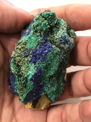 MM Mineralien Besonderheit Azurit Malachit u.a. (Sch15-6)