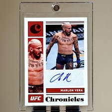 Marlon Chito Vera RC 2021 Chronicles UFC Red Foil Case Hit Auto SP Rookie
