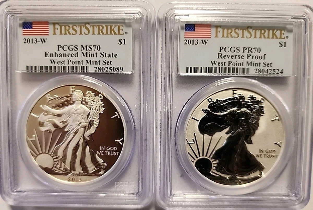 American Eagle MS 70 Graded 2013 Silver Bullion Coins for sale | eBay