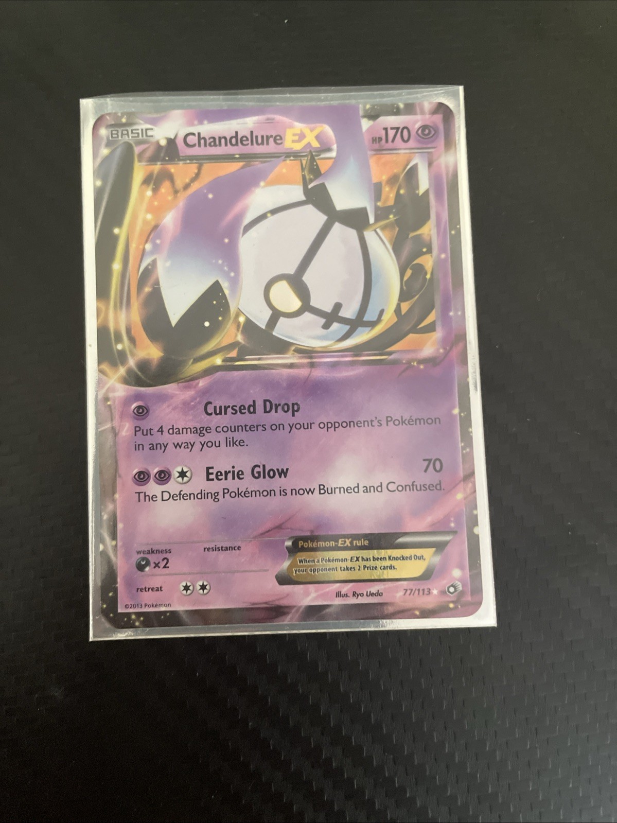 Chandelure EX - Legendary Treasures 77/113 - Pokémon TCG