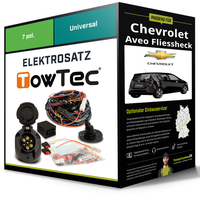Elektrosatz 7-Pol Universell für Chevrolet Aveo Fliessheck 06.2011-Jetzt NEU