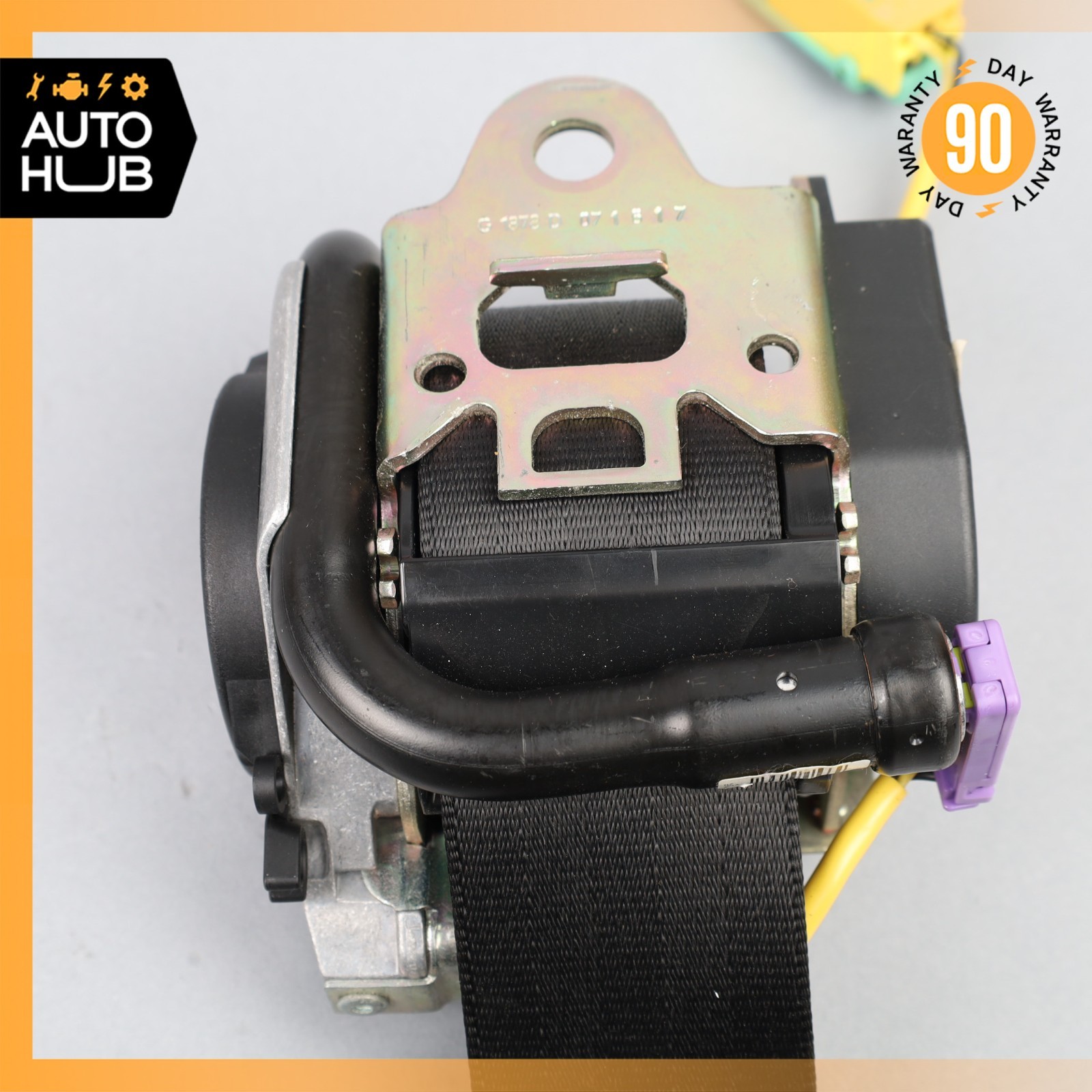 03-10 Bentley Continental GT Coupe Rear Left Driver Side Seat Belt OEM 87k