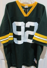 VTG 1990's REGGIE WHITE GREEN BAY PACKERS NFL Football jersey Logo 7 men's 2XL
