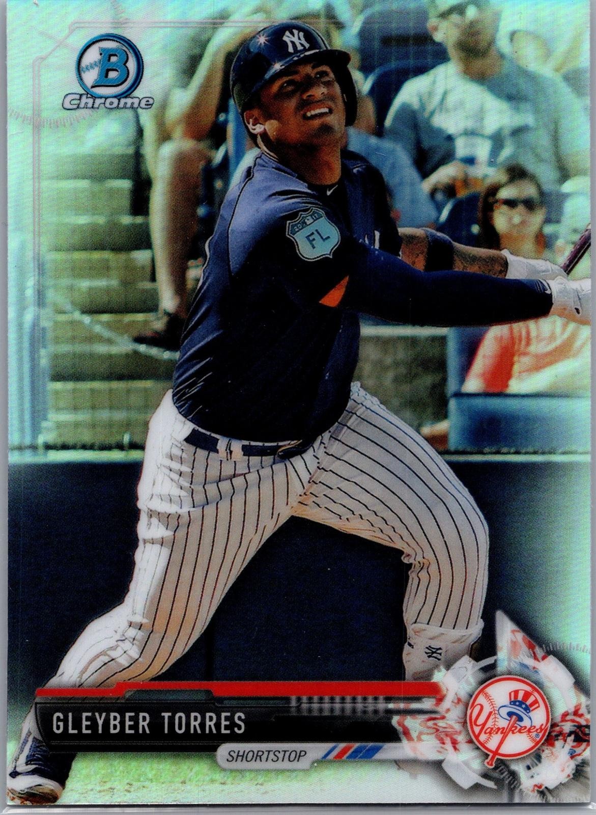 2017 Bowman Draft #BDC-200 Gleyber Torres Chrome Refractor