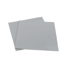 2pcs Thermal Silicone Pad 100x100x1mm Heat Sink Insulation Sheet