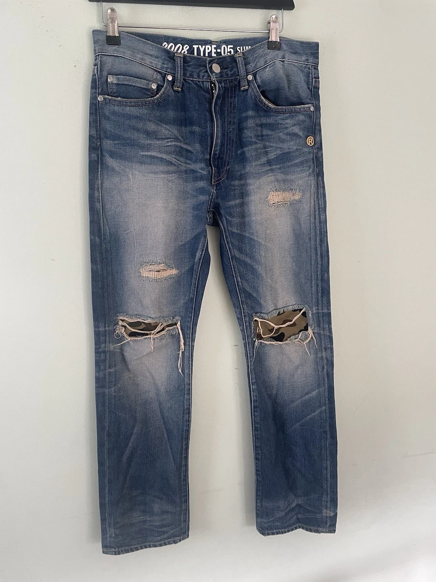 A Bathing Ape Regular Size Jeans for Men for sale | eBay