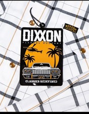 DIXXON "Guera 2.0" Men's Flannel Shirt Size XL NWT