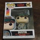 Funko Pop! Vinyl Dustin #1463 Stranger Things Television Box Damaged Figure