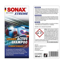 SONAX 500ml XTREME CERAMIC ACTIVE SHAMPOO WASCHVERSIEGELUNG LACK VERSIEGELUNG - Bild 2 von 2