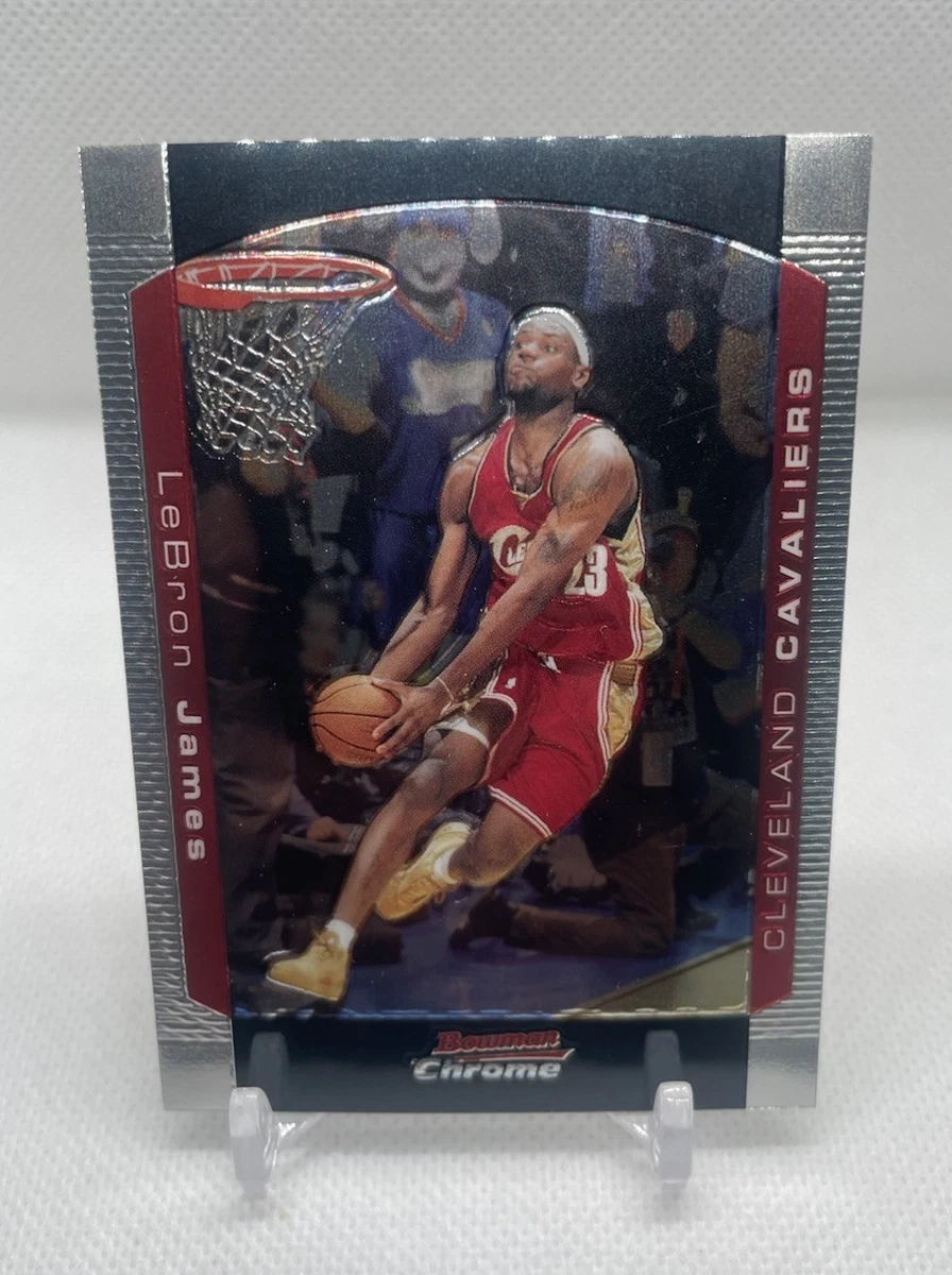Bowman LeBron James Original Basketball Rookie Sports Trading