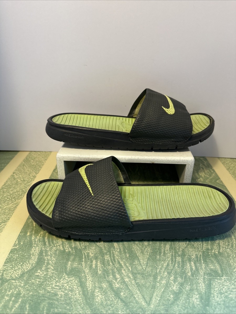 Nike BENASSI SOLARSOFT Slides Sandals Men's Size 10 431884-070