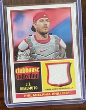 JT REALMUTO 2025 TOPPS HERITAGE CLUBHOUSE COLLECTION RELIC #CCR-JRE 