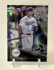 2022 Topps #21GH-7 Albert Pujols 2021's Greatest Hits Black /299 Dodgers 