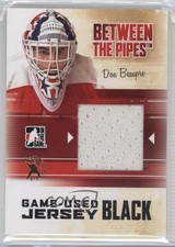 2010-11 ITG Between the Pipes Black Jersey Spring Expo 1/1 Don Beaupre #M-13 2a8