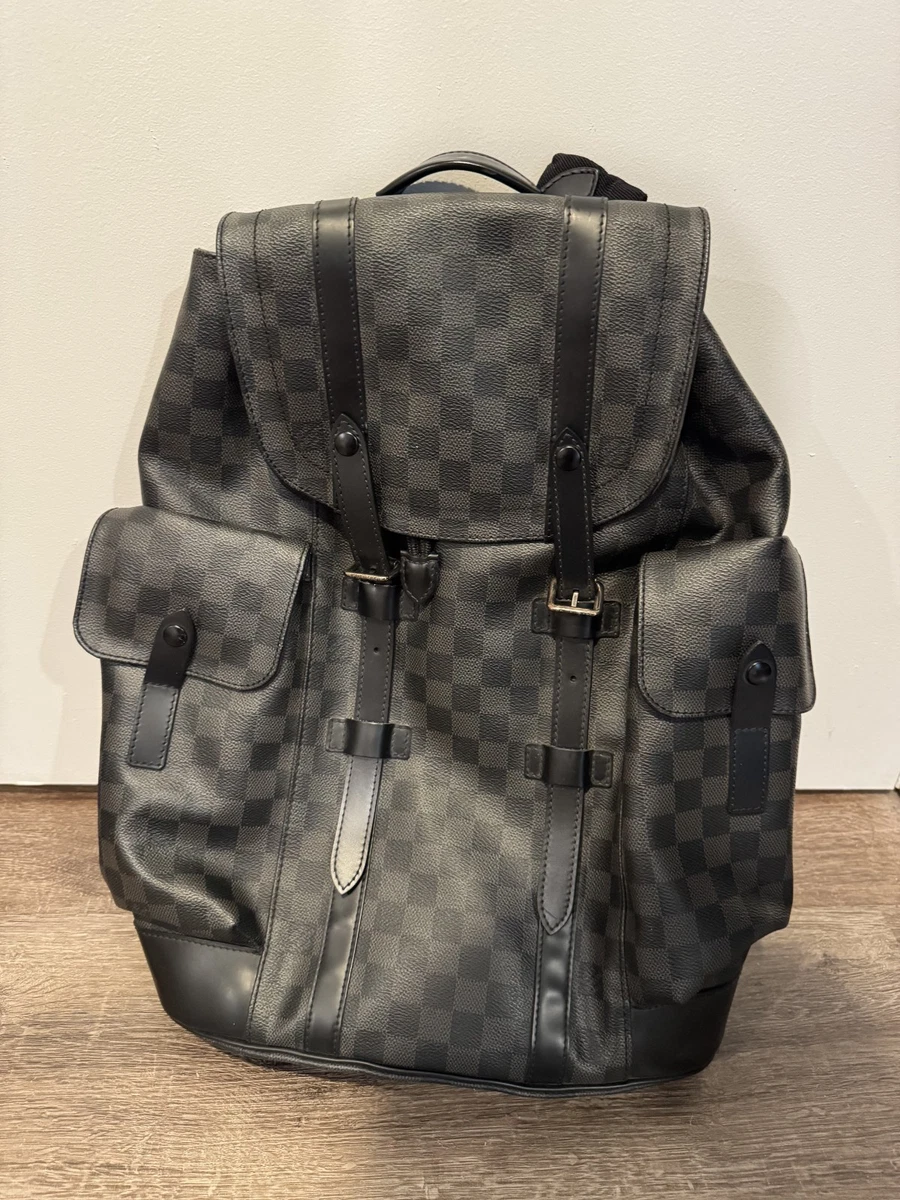 Louis Vuitton Backpack Black Bags for Men for sale | eBay