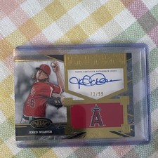 Topps Tier One Jered Weaver Autograph /99 Angels Baseball 2025
