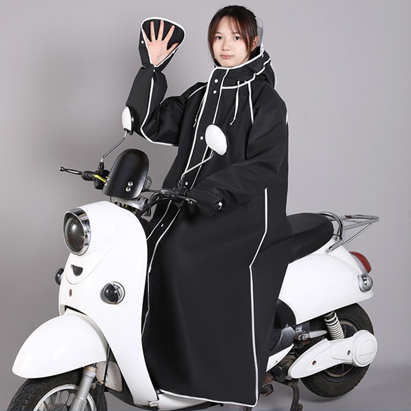 Adult Raincoat Rainstorm Proof Hiking Cycling Raincoat With Double Hat Brim Wate