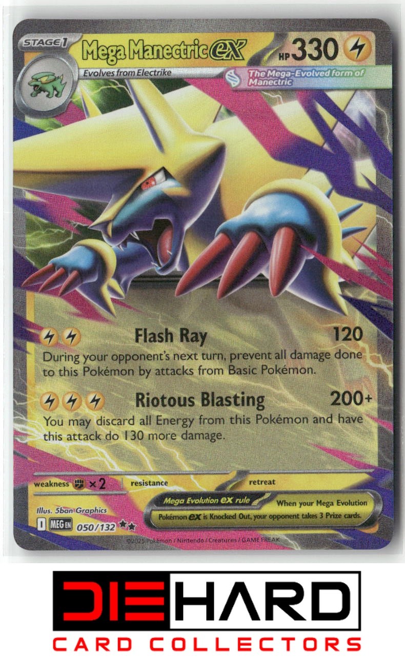 ME01: Mega Evolution #050/132 Mega Manectric ex