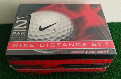 Nike Distance SFT 2 Pak (2 Dz.) Long And Soft Golf Balls NIB