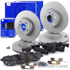 ATE BREMSSCHEIBEN +CERAMIC BREMSBELÄGE VORNE+HINTEN FÜR BMW X3 F25 X4 F26