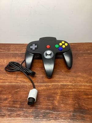 Nintendo 64 N64 Compatible Black Wired Controller Joystick