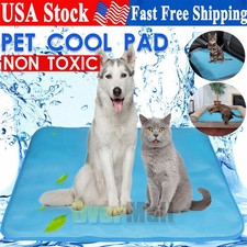 Pet Cooling Mat Self Cooling Cushion Pad Summer Hot Weather Sleeping Bed Dog Pet