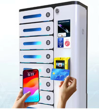 8 Bay Card Operated Mobile & Vape Charging Locker/Vending (Business Opportunity)