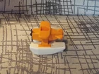 Vintage Fisher-Price Little People Orange Seaplane From #2582 Floating Marina