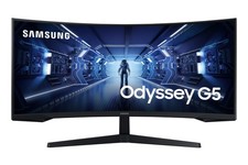 Samsung Odyssey C34G55TWWP 86.4 cm 34" 3440 x 1440 pixels UltraWide Dual