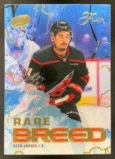 Seth Jarvis 2025-26 Upper Deck Flair Rare Breed Hurricanes