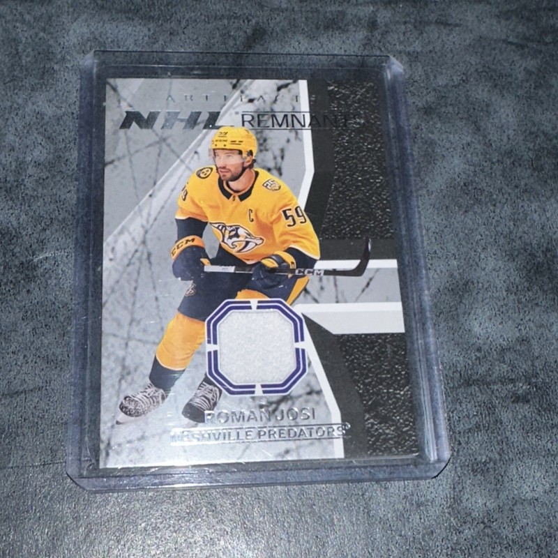 2024-25 Upper Deck Artifacts - Nhl Remnants Roman Josi #NR-17 (MEM)