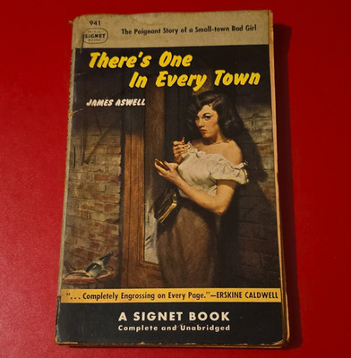 There's One in Every Town by James Aswell 1952 Signet 941 Vintage Paperback 1st