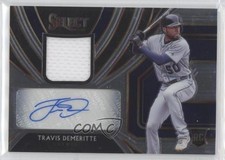 2020 Panini Select Rookie Jersey 195/209 Travis Demeritte #RJA-TD Auto 04y5