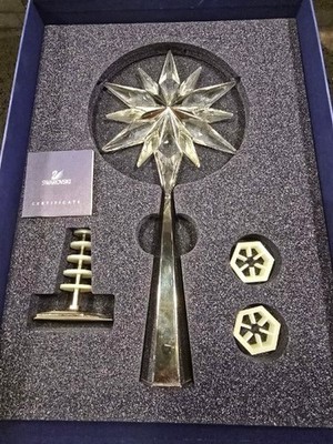 Swarovski Rockefeller Christmas Tree Topper 2006 Holiday Shining