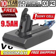 9500mAh V6 Battery For ss V6 Animal SV04 DC58 DC61 DC72 v6 Battery/Filter