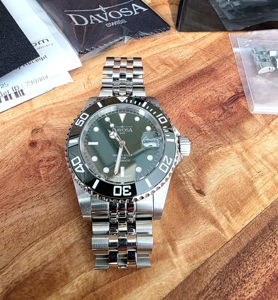 Davosa Ternos 40mm grün gebraucht - Bild 2 von 4