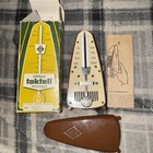 Wittner Taktell Piccolo Metronome Wind-Up Vintage Made In Germany With Box — photo 2