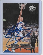 MIKE MILLER Basketball Card IP auto NBA rookie Florida Gators 2000 Press Pass Go. rookie card picture