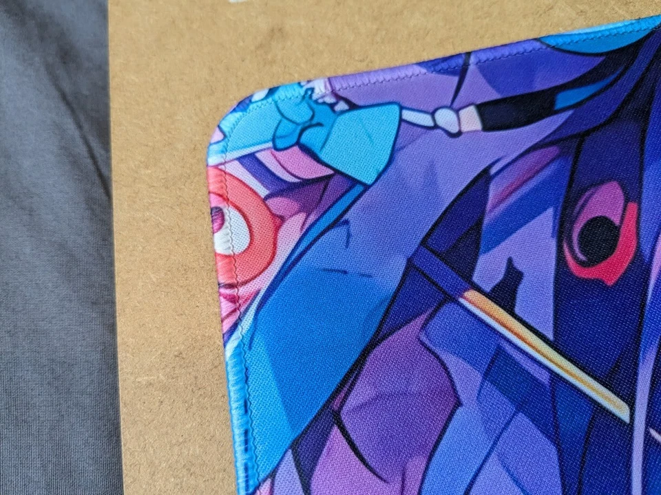 XL Gaming Mouse Pad Desk Mat 60x30cm – Cute Purple-Haired Anime Girl – New UK B5 - Image 3 of 4