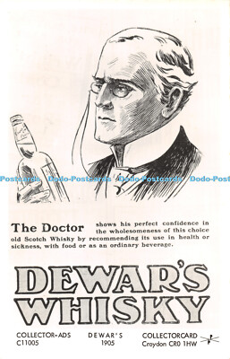 R396030 Collector Ads Dewar Whisky Collectorcard C 11005 1905