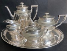 925er Sterling Silber Service 5teilig (Queen Anne Stil)