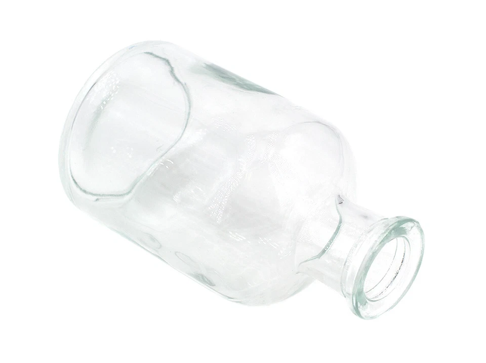 6 Glasflaschen Blumenvasen Kerzenhalter Leere Dekoflaschen Minivasen Fläschchen - Bild 2 von 2