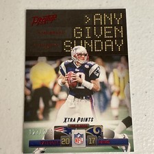 2021 Panini Prestige Xtra Points Red Tom Brady AGS-TB2 /299 Any Given Sunday