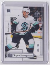 2022-23 UD SP GAME-USED SUPER PROSPECTS /999 SHANE WRIGHT #RC-5 SEATTLE KRAKEN