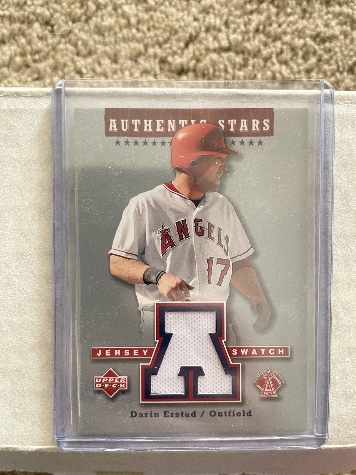 2003 Upper Deck Authentic Stars Darin Erstad