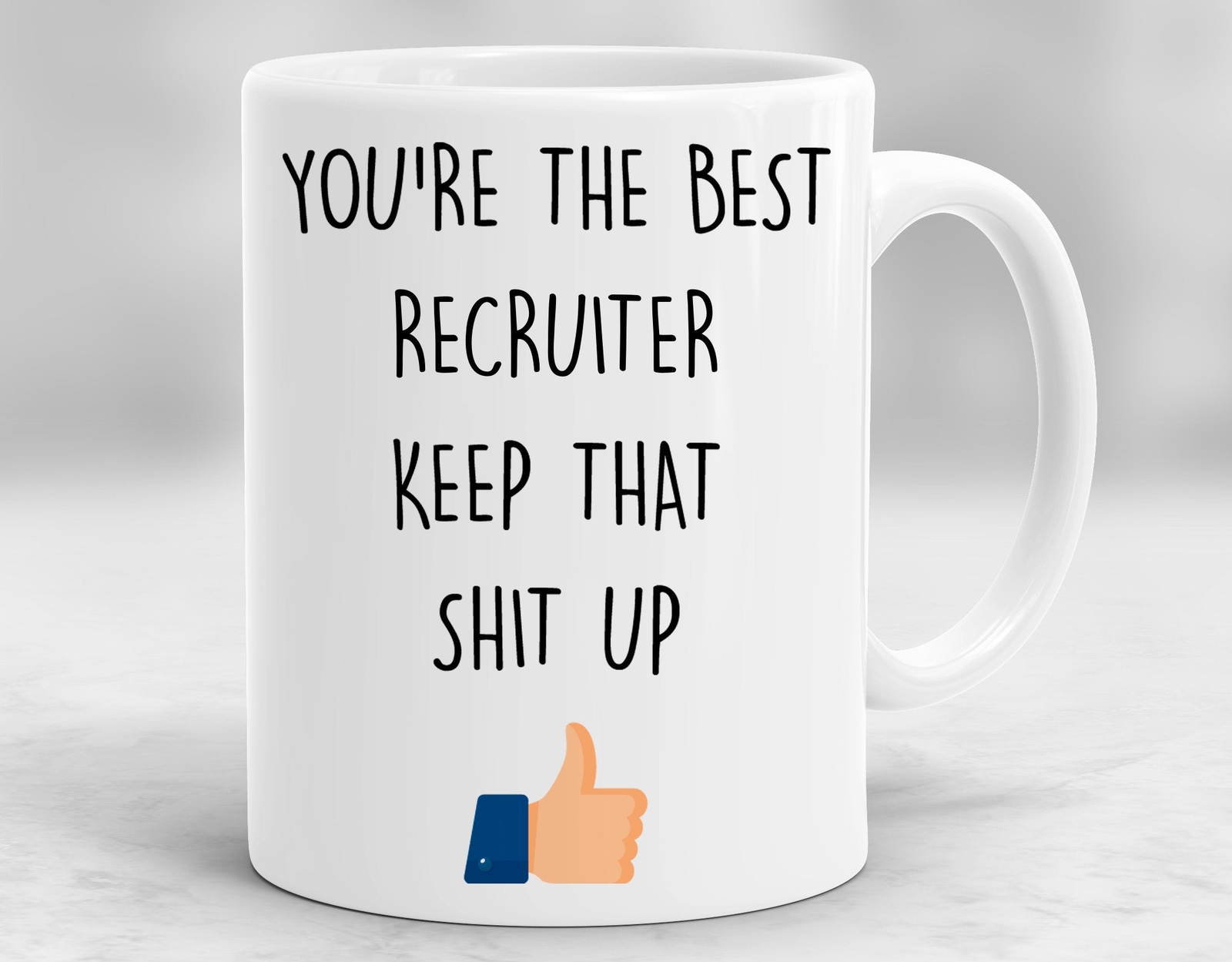 Recruiter Mug Recruiter Gift Recruiter Appreciation Recruiter Cup Recruiter