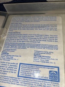 The Bard's Tale (Nintendo NES) Authentic vintage powerline rental clear case