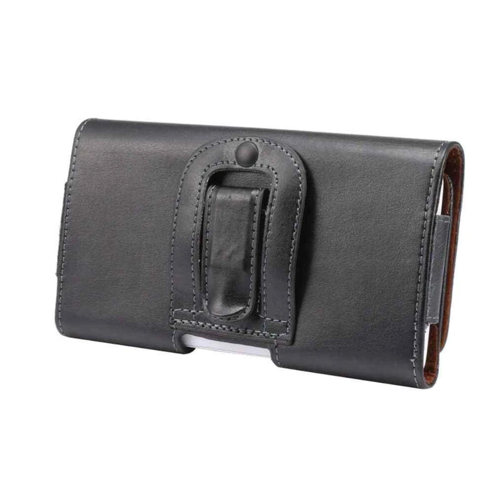 für LG Tribute Monarch (2020) Gürteltasche Echtleder Holster Etui mit Horizon... - Bild 4 von 4
