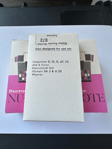 IBM Selectrix NOS Typewriter Ribbon B72 Burroughs Nu-kote - Picture 3 of 3