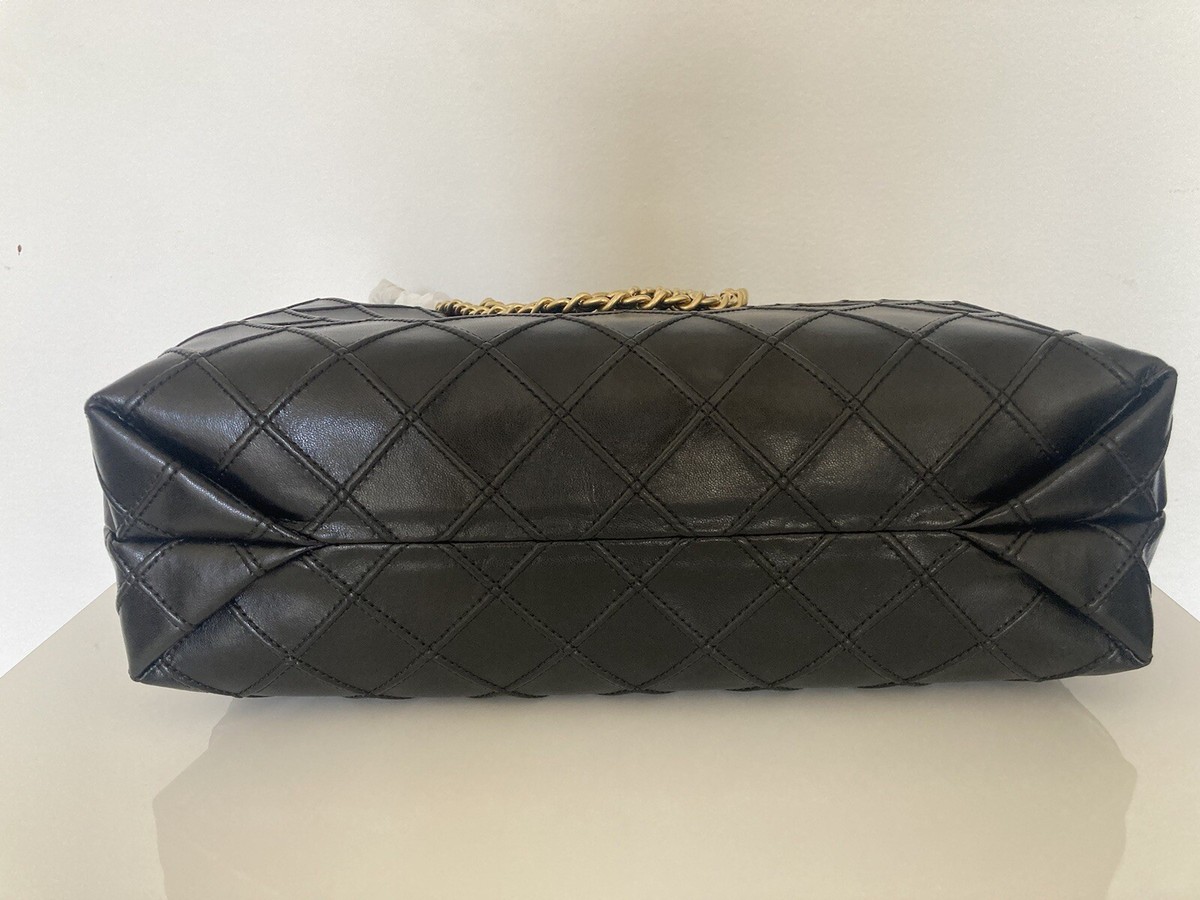 Tory Burch Fleming Soft Leather DRAWSTRING Hobo Shoulder Bag